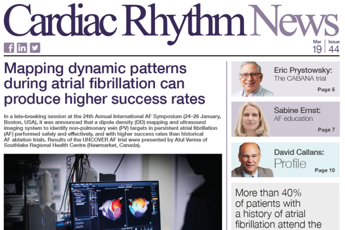 Cardiac Rhythm News Issue 44 – March 2019