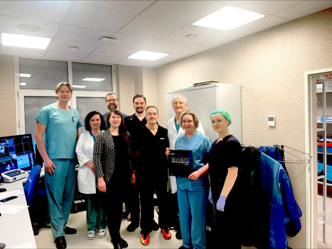 First patients treated with Stereotaxis’ robotically navigated magnetic ablation catheter