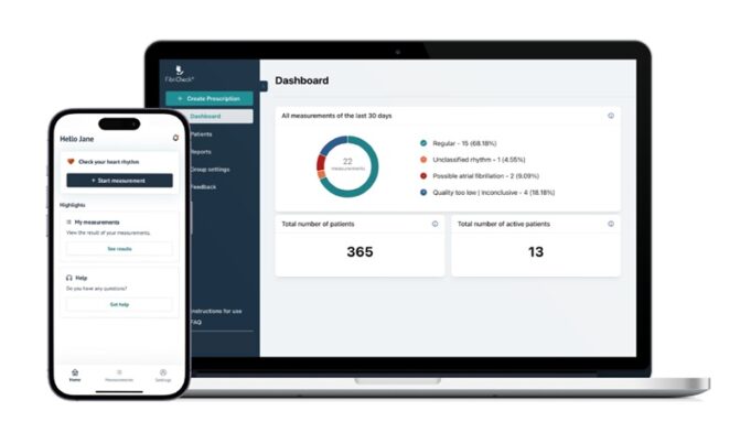 FibriCheck remote arrhythmia detection system gains US FDA clearance
