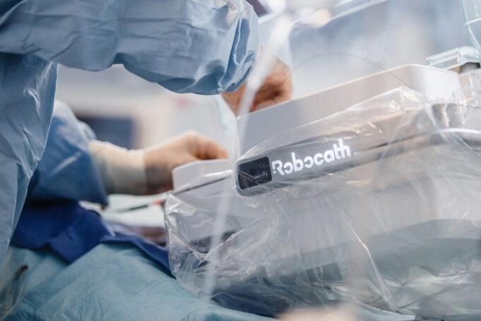 Stereotaxis to acquire Robocath